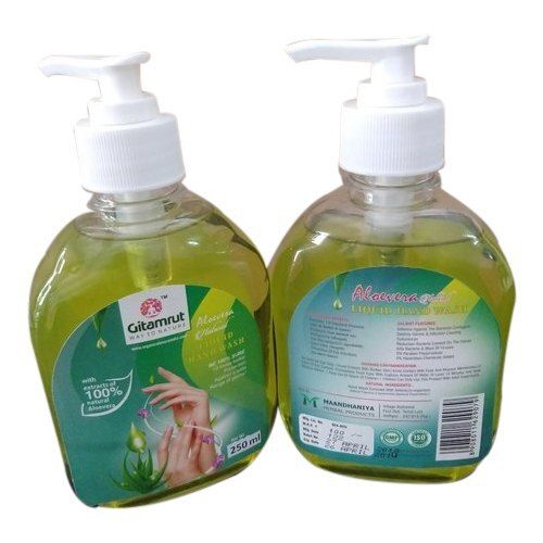 Soap Gitamrut Light Green Aloe Vera Liquid Hand Wash