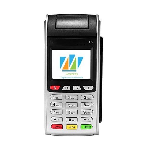 Green Pay Digital India E Cash Hassle Free Automatic Card Swipe Machine