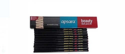 Long Lasting 7 Inches Wooden Durable And Smooth Writing Apsara Pencils With Fine Grip