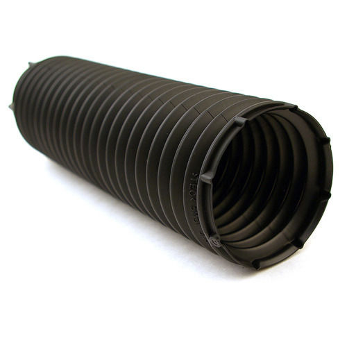 Round Shape Durable And Long Lasting Black Corrugated Pvc Plastic Pipe Diameter: 2-3  Centimeter (Cm)