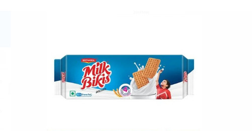 स्वादिष्ट और मीठा आयताकार मलाईदार दूध बिकी बिस्किट