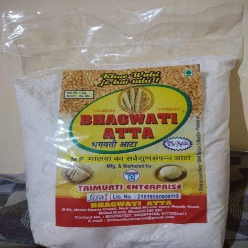 Whole Wheat Chakki Atta, Packaging Size: 1Kg, 120 Days