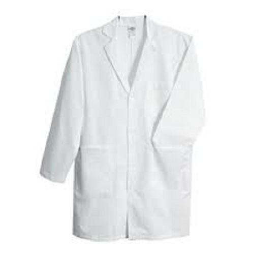Women Dual Stitching Full Sleeves White Lab Coat - Cotton Material Comfortable Fit Washable Breathable Quick Dry Breathable Fabric | Ideal for Hospital Uniforms and All Seasons