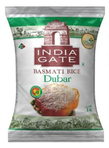 1 KG 100 Percent Pure And Dried White India Gate Basmati Rice