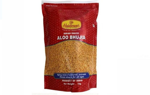 1 Kilogram Pack Ready To Eat Salty And Spicy Taste Aloo Bhujia Snacks