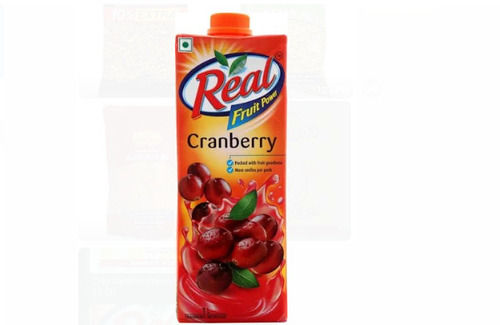 1 Liter Tetra Pack Healthy And Tasty Real Cranberry Fruit Power Juice