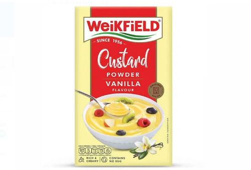 100 Gram Food Grade Rich And Creamy Vanilla Flavour Custard Powder