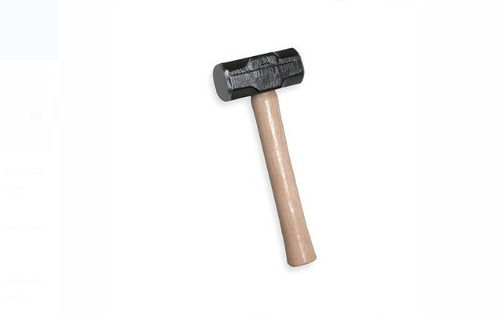 8 Inch Long 300 Gram Cast Iron And Wooden Handle T Sledge Hammer