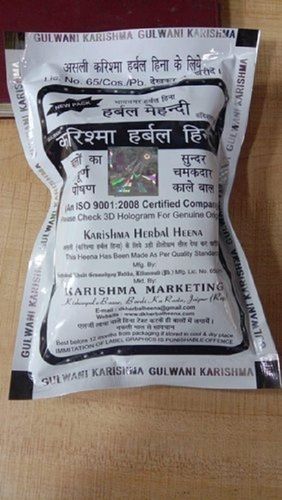 Black Karishma Herbal Henna,Powder  For Personal, Packaging Size: 50gm