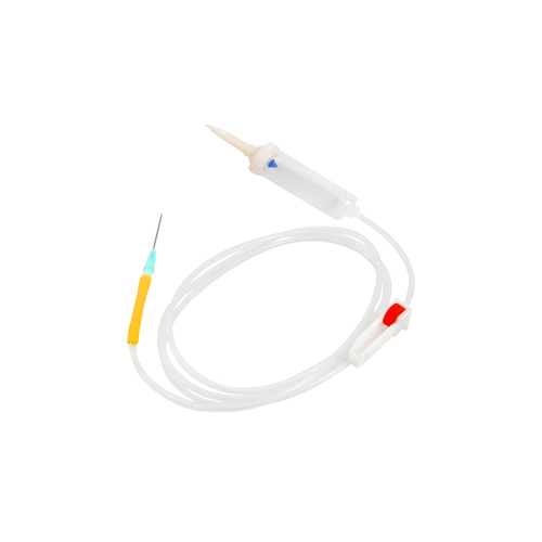 पूरी तरह से पारदर्शी नरम और लचीला माइक्रो ड्रिप सेट