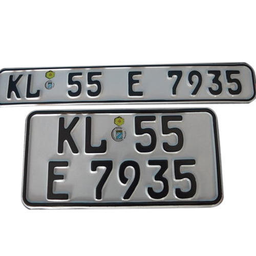 Speaker / Horns Innovative And Convenient Car Number Plate For Long Term Use