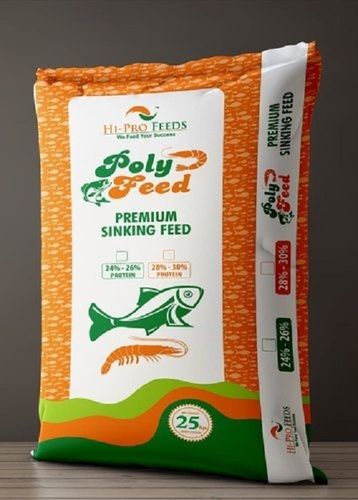 Shrimp & Fish Premium Poly Feed 28% to 30% Protein, Packaging Type: Bag, Packaging Size: 25KG