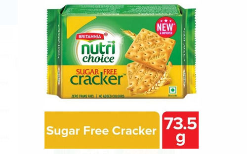 Square Sweet And Salty Sugar Free Cracker Biscuit