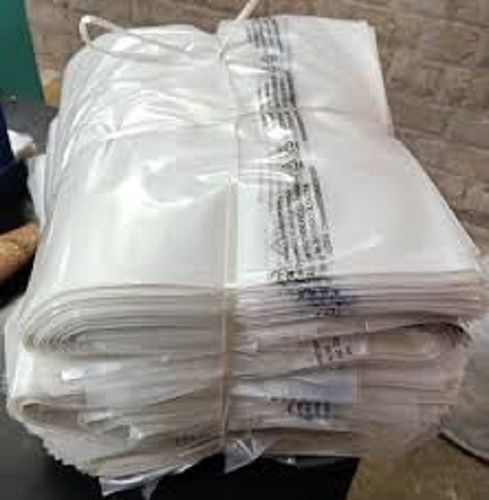 White Plain Plastic Carry Bags