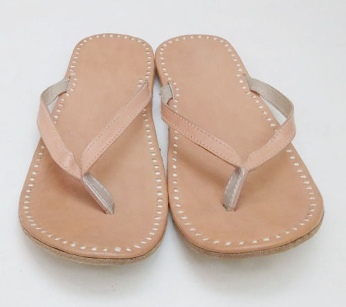 Brown Women Fancy And Comfortable Slip Resistant Flip Flop Plain Slipper