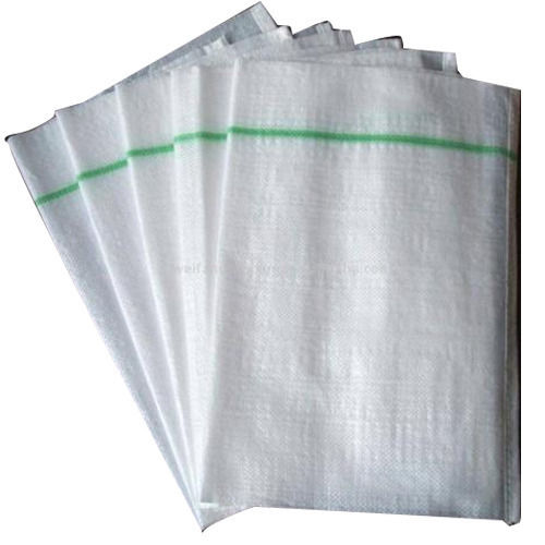 White 100% Biodegradable Recycled Eco Friendly Plain Pattern Pp Woven Bags