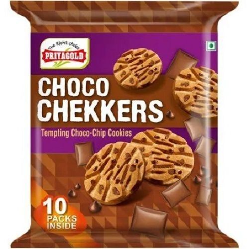 450 Grams Sweet And Delicious Vegetarian Tempting Choco Chekkers Biscuit