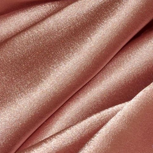 Peach Color Beige Plain Polyester Fabrics