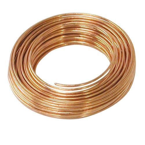Ductile And Malleable High Performance Golden Round Copper Wires