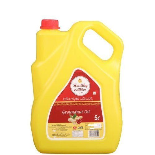 Healthy Edible Groundnut Oil With Packaging Size: 5 Liter Application: Food