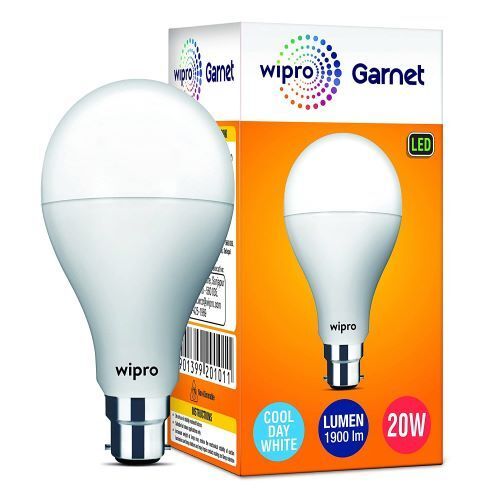 High Energy Wipro Garnet A60 Base B22 20 Watt LED Bulb With 1900lm Lumen