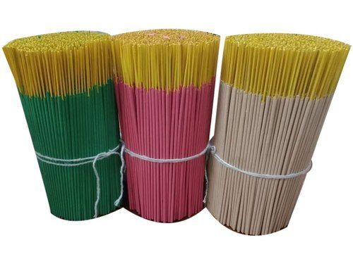 Long Lasting Smooth Round Straight Aromatic Bamboo Solid Incense Stick 