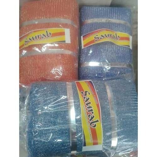 Quick Dry Lightweight Comfortable Multicolor Plain Zari Fabric for Decoration