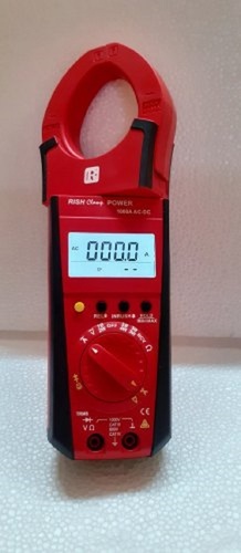 Cotton Rishabh 1000A Power Clamp Meter, For Industrial, 9V