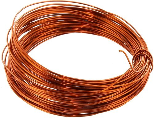 Golden Copper Energy-Efficient Round Wire - 90m Length, 1100V Rated Voltage | Durable, Versatile Use, Resistant to Environmental Factors