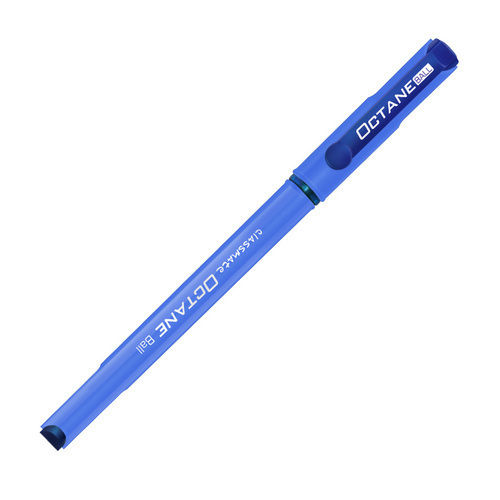 Rubber Grip Smooth & Quick Writing Flawless Classmate Octane Blue Ball Pen