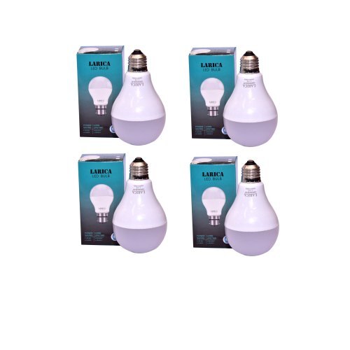 50 Hertz (Hz) Working Frequency 75 Watt Powered Round Ceramic LED Bulb - Aluminum Body, 220 Volt Input, 40 Luminous Flux, Eco-Friendly Design, 5-Year Warranty