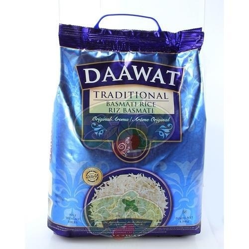 A Grade Nutrient Enriched 99.9% Pure Dried Long Grain Dawat Basmati Rice Admixture (%): 6%
