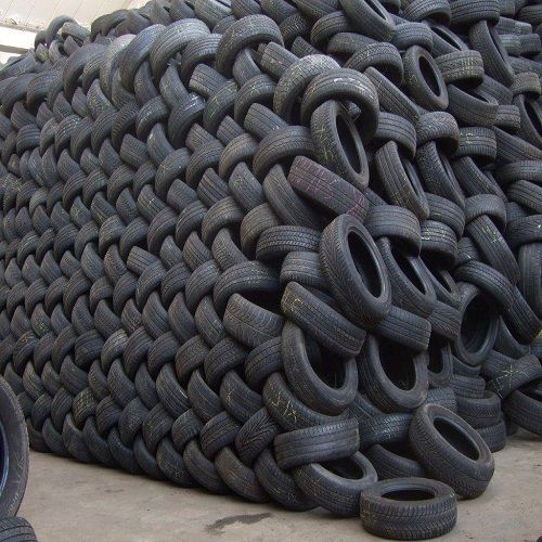 Abrasion Resistance Black Rubber Tyre Scrap For Industrial Recycle Use