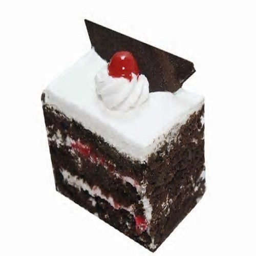 Black Forest Pastry - 100% Pure, 20g Brown Triangle Pasty | Vegan-Friendly, Eggless, Hygienically Packed, Chocolaty Flavor, Ready to Eat