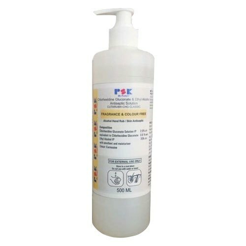 Classic Mild Fragrance 500ml Classic Hand Rub Sanitizer Age Group: Suitable For All Ages