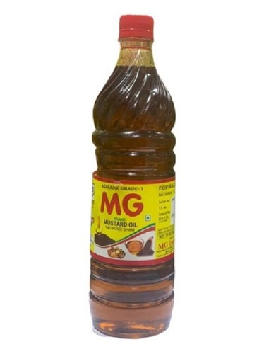 Yellow Kachchi Ghani MG Mustard Edible Cooking Oil 