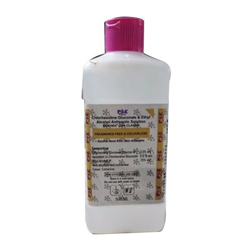 Effective And Safe Liquid 500 Ml Biochek Chg Classic Hand Sanitizer Age Group: Suitable For All Ages