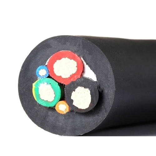 Brown Ev Charging Cable Single Phase 32A, 100-Meter, 5 Core, 15Mm Outer Diameter