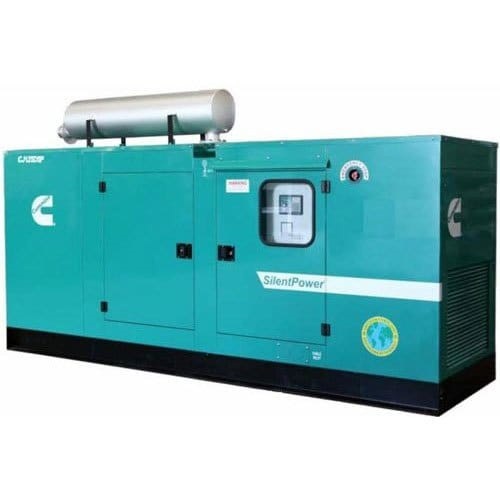 Grey Floor Standing 415 Volt Voltage 20Kw Three Phase Diesel Cummins Generator 
