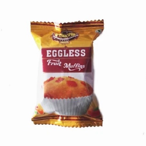 Good In Taste Easy To Digest Chocolate Flavor Eggless Fruit Muffins Cake (18 Gram)