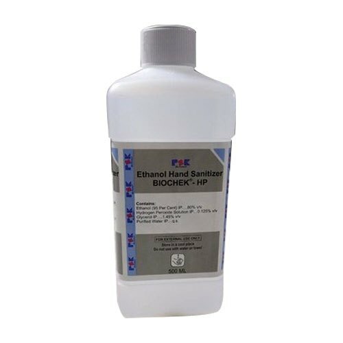 Hygiene Liquid Biochek Hp Hand Sanitizer Age Group: Suitable For All Ages
