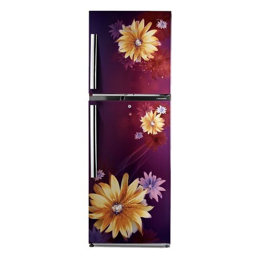 Maroon Lg 284 Litres 2 Star Frost Free Smart Inverter Double Door Refrigerator (Multi Air Flow With Door Cooling, Scarlet Cahrm)