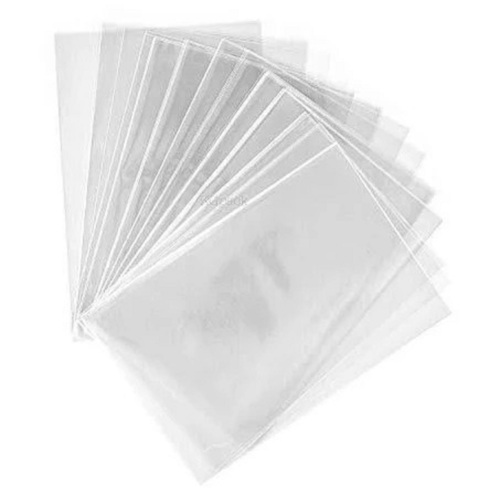 White Lightweight And High-quality Plain Plastic Poly Bags For Multi-purpose