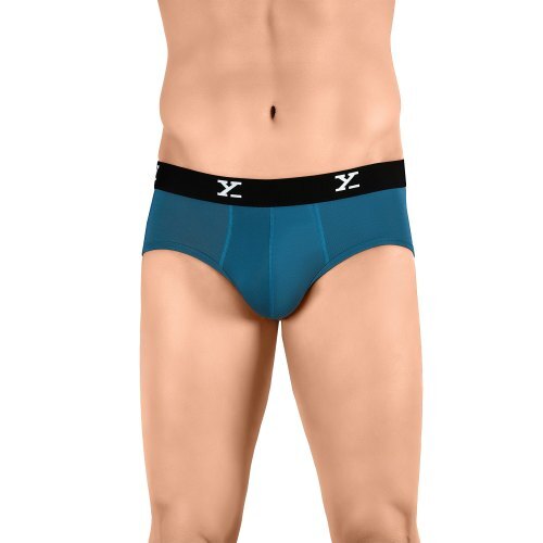 Lycra Cotton Plain Lux Venus Navy Blue Underwear, Handwash at best