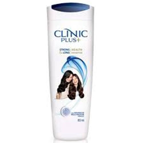 Most Popular Long Hair Clinic Plus Strong & Long Health Shampoo 80 Ml - Cream Formulation | Advanced Milk Protein Multivitamin Blend Family-Friendly