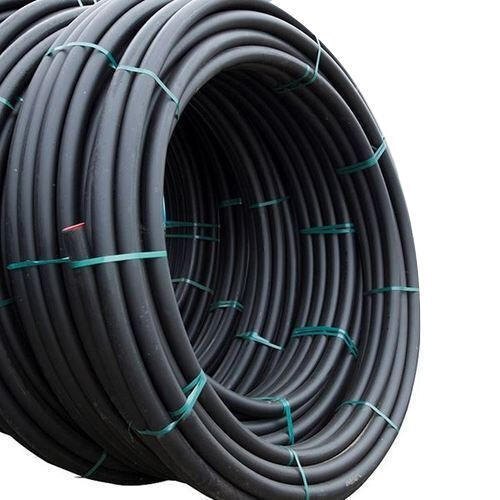 Round HDPE Plastic Pipes - 4-7 Inch, Male Connection, Black Color, 8mm Thickness, Welded Type | Rugged, Leak-Proof, UV & Corrosion Resistance, Lightweight Design