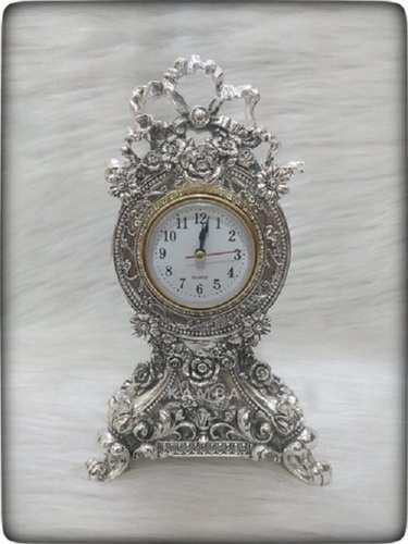 Silver Decoration Items With Watch