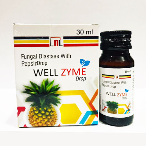 Well Zyme Fungal Diastase With Pepsin Drops, 30 ML