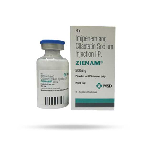 Zienam Injection 500 Mg General Medicines