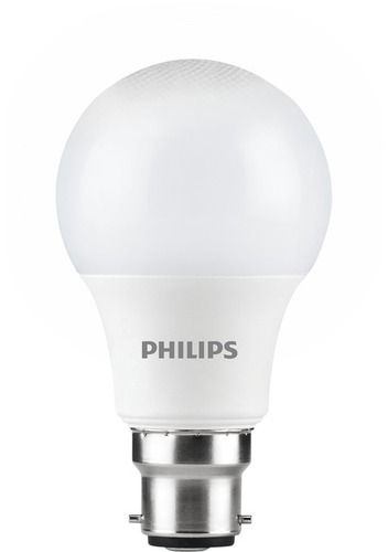 6 Watt 220 Voltage B22 Polycarbonate Indoor And Outdoor Led Light Bulb Body Material: Aluminum